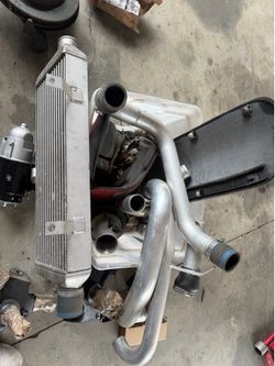02-07 greedy front mount intercooler
