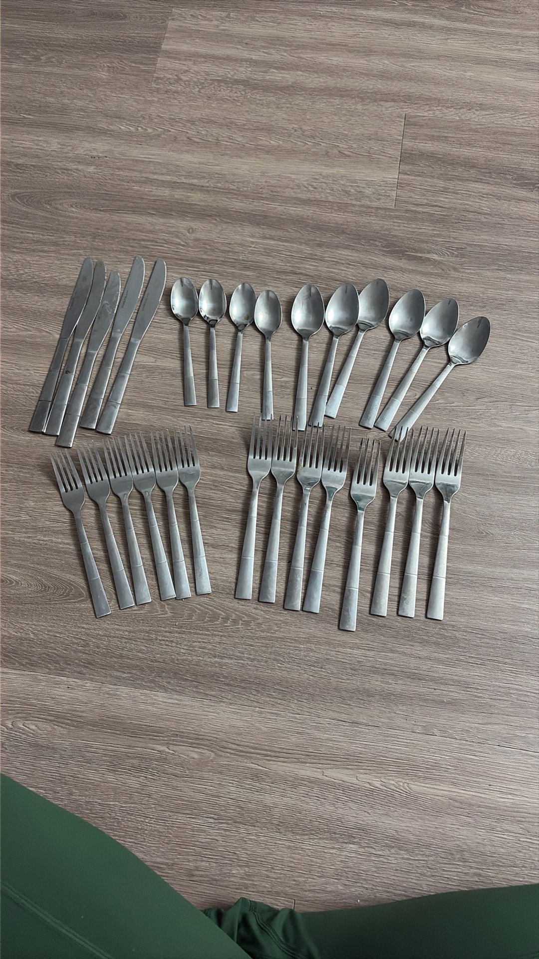 Incomplete Set Of Silverware