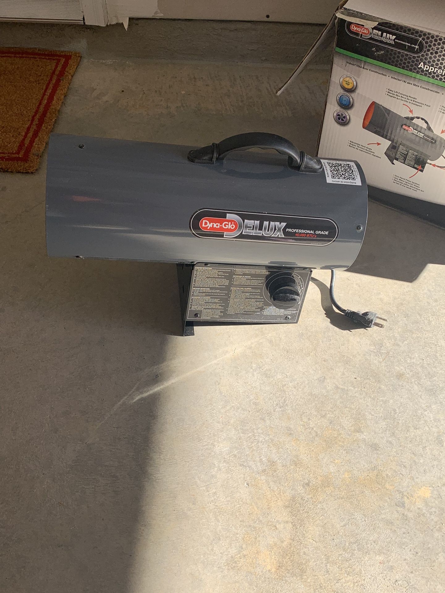 Dyna -Glo ELUX Professional Grade Heater
