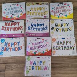 Happy Bithday Balloons Happy Birthday Sign