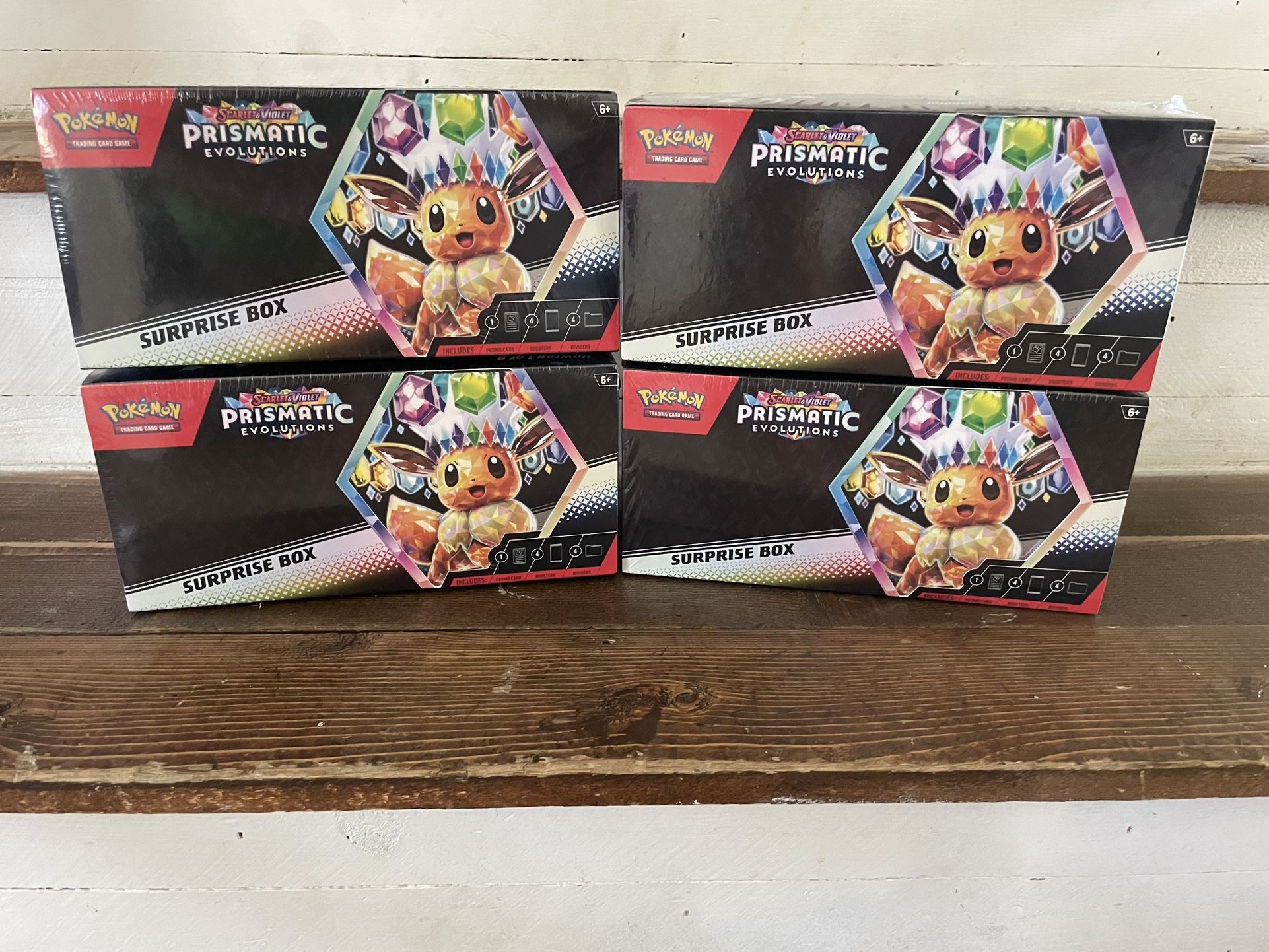 Prismatic Evolutions Surprise Box - Lot!