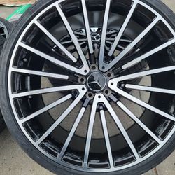 22"new Staggerd MERCEDES Benz S550 Wheels & New Tires 