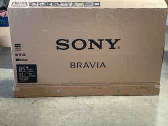 Tv Sony 85", 4k Pro, HDR, 960 Flowmotion, Android, Google Assistant, Alexa