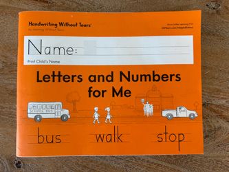 Handwriting Without Tears