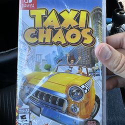 Taxi Chaos Nintendo Switch Physical Copy