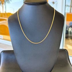 Jewelry Brand New 10k solid yellow gold Miami Cuban link style 20.5” Chain Necklace 10.5 grams 2.6mm