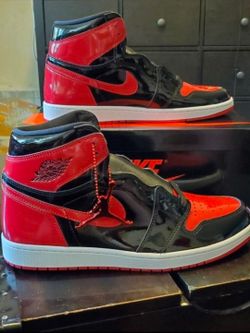 Jordan 1 Patent Bred Size 13 Never Worn