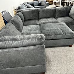 Gray Sofa Modular Set 
