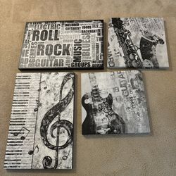 Music Prints on Canvas