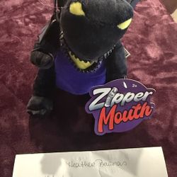 NWT ZipperMouth Maleficent Dragon Plush