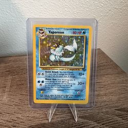 1999 Pokemon Jungle Vaporeon Holo
