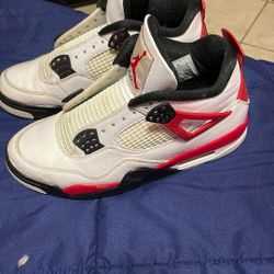 Air Jordan red fire 8 1/2 authentic $45