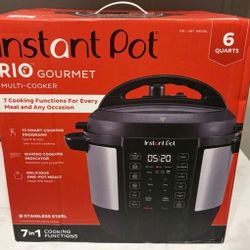 Instant Pot RIO Gourmet 6QT Multi-Cooker Stainless Steel 
