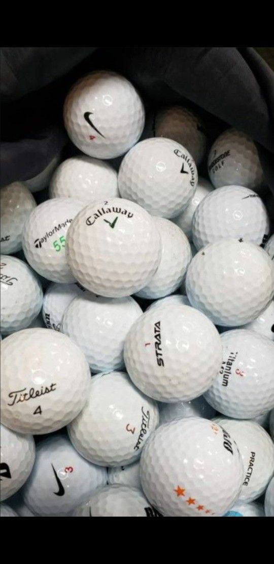 Golf Balls - Box of 250 Lightly Used