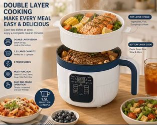 New smart rice cooker wi the steamer