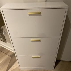 3 Tier Shoe Cabinet Storage 