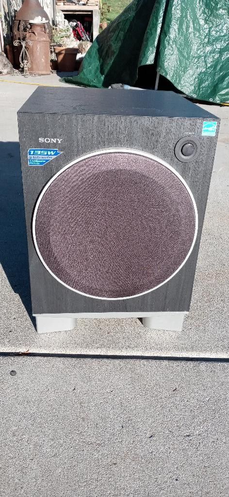Sony 8" Subwoofer