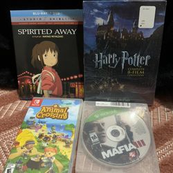 Switch/xbox  Games and Movies