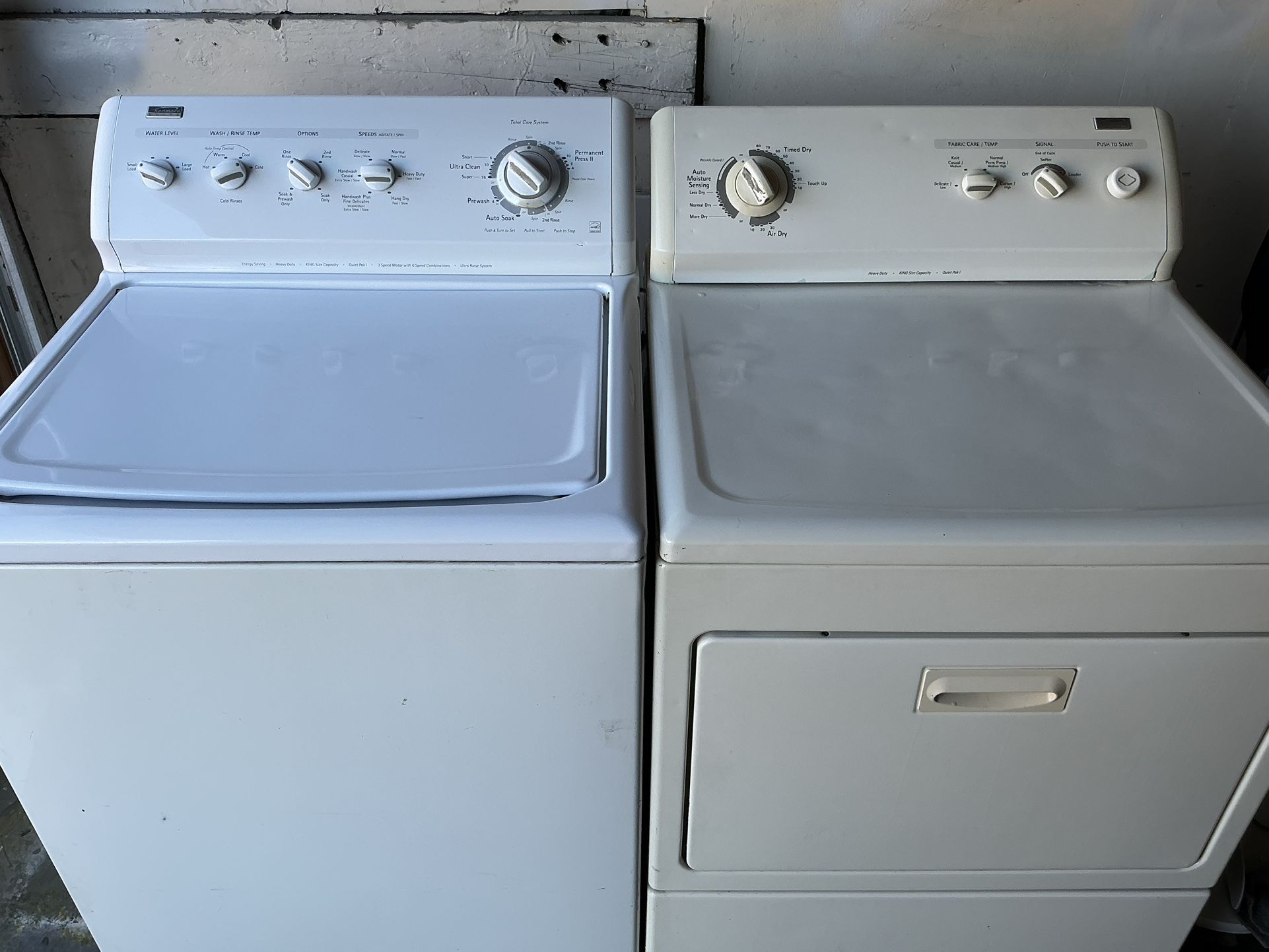 Kenmore Washer And Gas Dryer