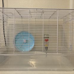 Hamster Cage With Everything Needed