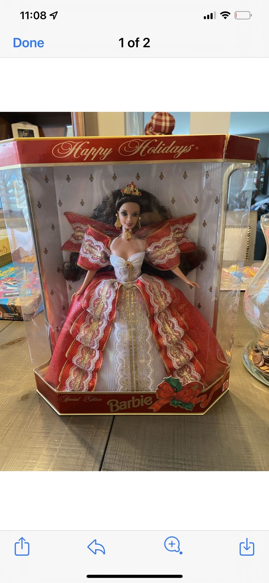 Collectible Holiday Barbie New In Box