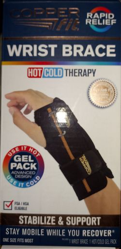 Copper Fit Wrist Brace