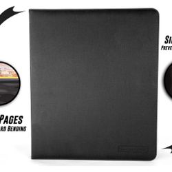 9-Pocket Toploader Binder TCG Trading Cards Pokémon One Piece Op Mtg Magic Gathering Lorcana Disney Collector