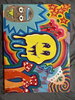 Rick And Morty Painting