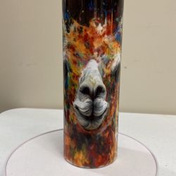 20 Ounce Mule Watercolor Tumbler (item T-210)