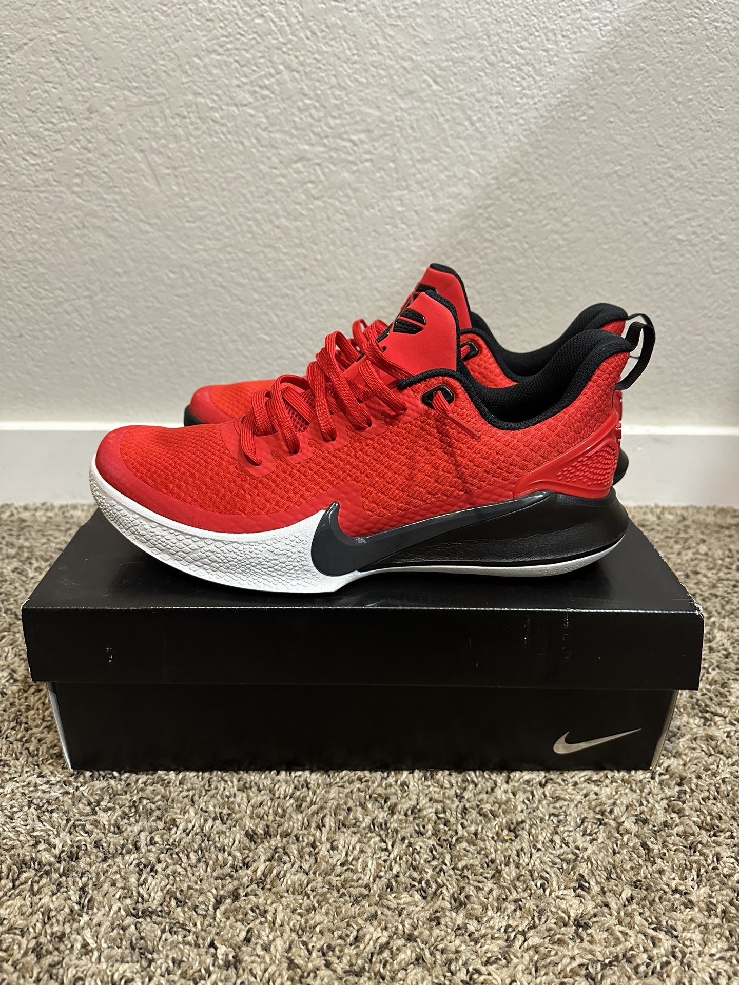 Nike Kobe Mamba Focus University Red AJ5899 600 Men’s Shoes Sneakers Size 8.5