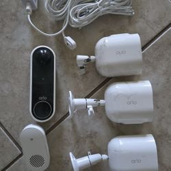 Arlo Security Cameras And Doorbell