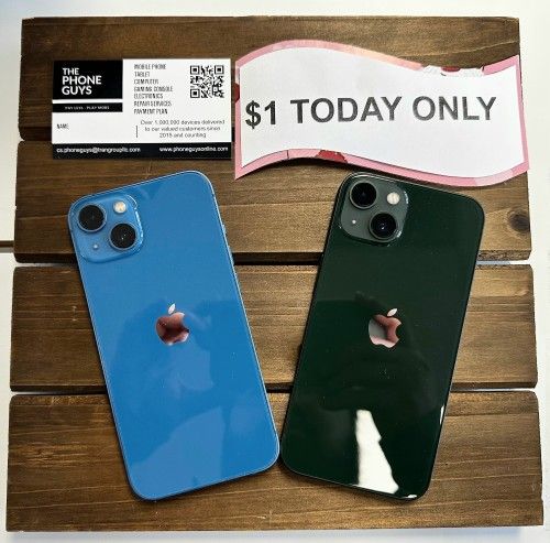 📱 iPhone 13 – Only $5 Down! Compact & Powerful!