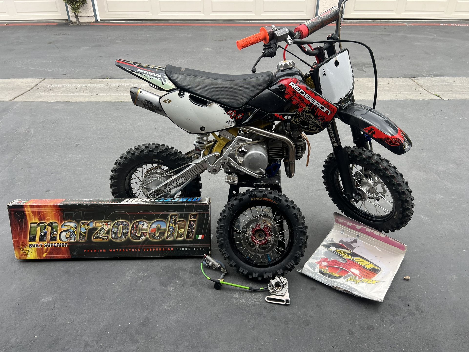 Pit Bike 04 Kawasaki Klx 110 Full Mod
