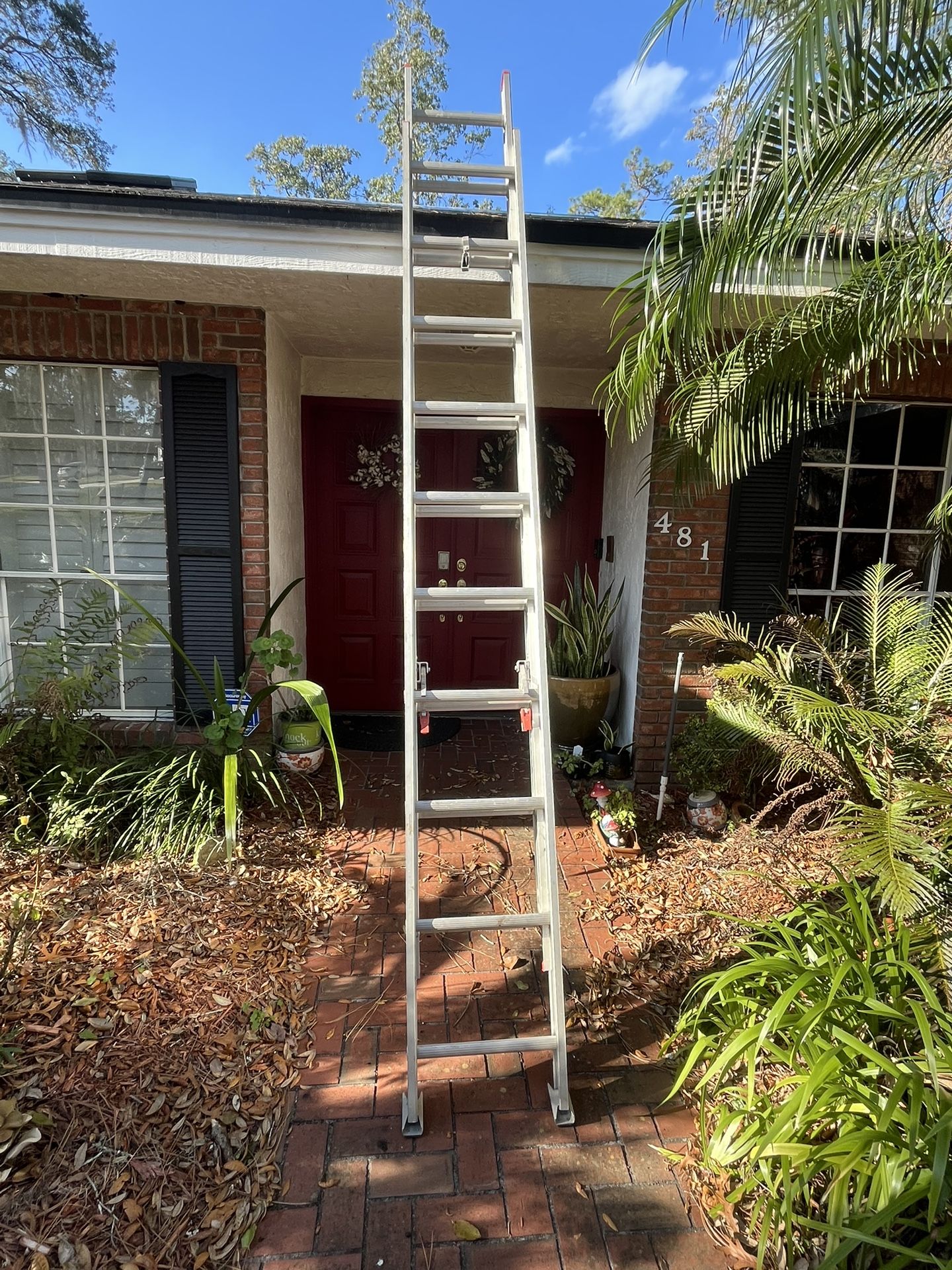 Werner D1120-2 Extension Ladder