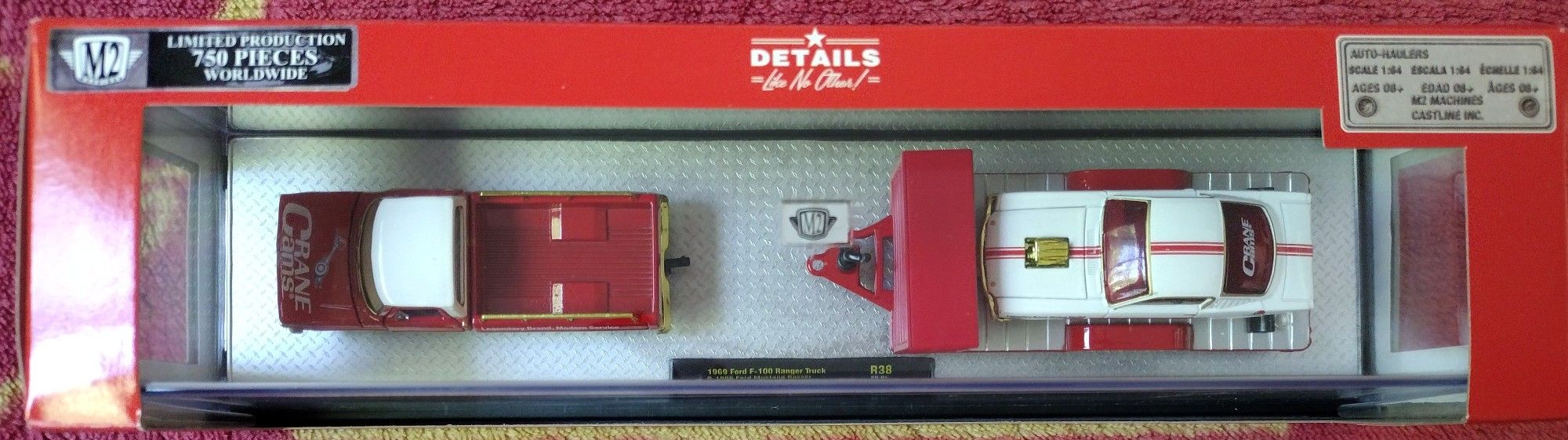 M2 machines haulers 1969 ford f-100 ranger truck & 1966 ford