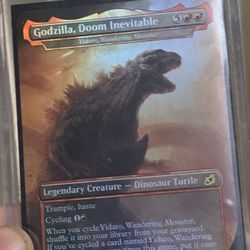 Magic To Gathering Shin Godzilla Card