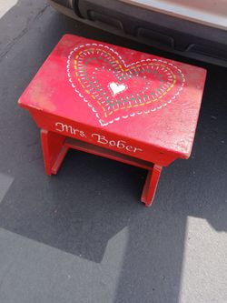 Wood Sitting Bench Seat, vintage
