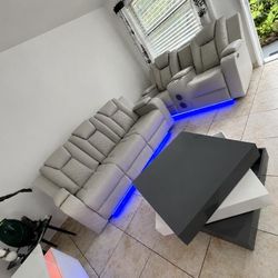 sofá y loveseat 