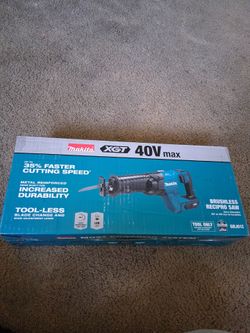 NEW Makita GRJ01Z 40V Max XGT Brushless Reciprocating Saw - Tool Only NIB