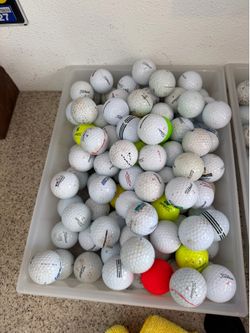 Used golf balls