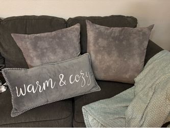 Goose-feather decorative pillows