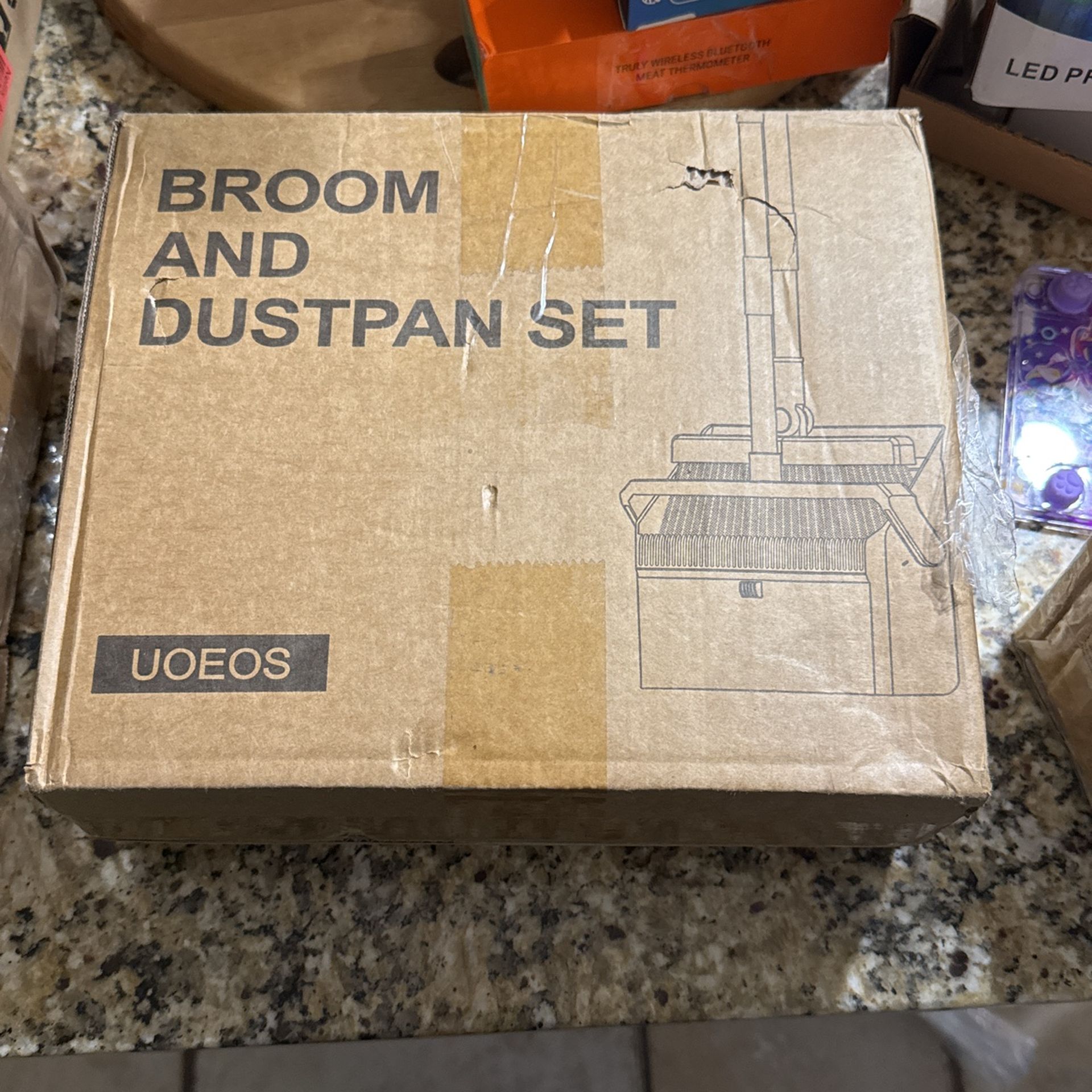 Broom And Dust Pan Set