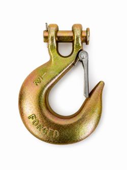 G70 Clevis Slip Hook 1/2 Heavy Duty Forged Chain Hook