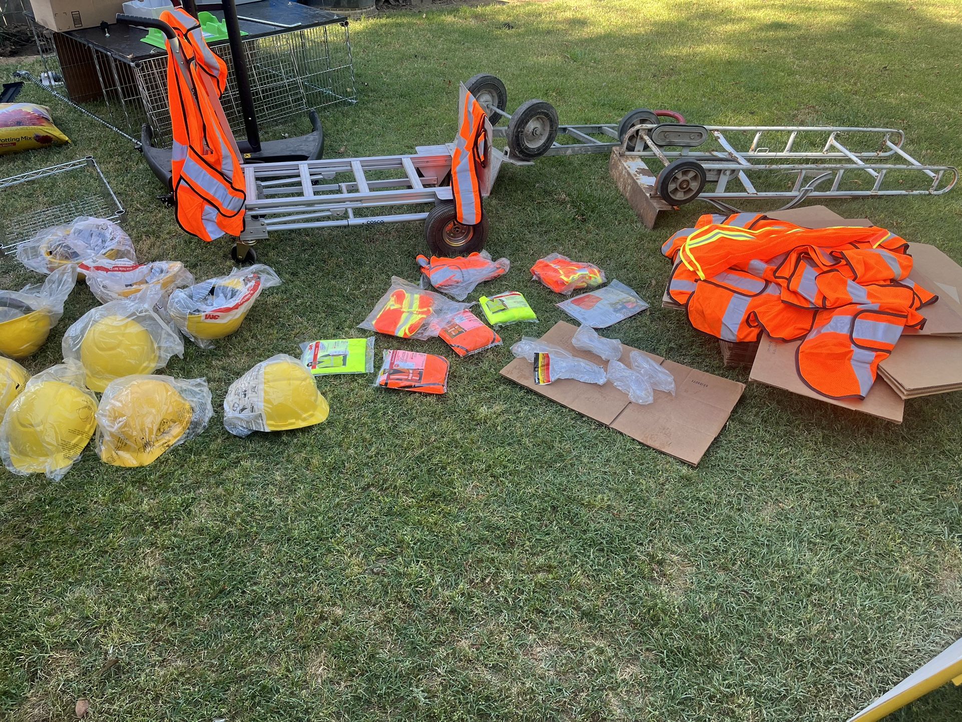 Hard Hats  Safety Vests Safety Glasses