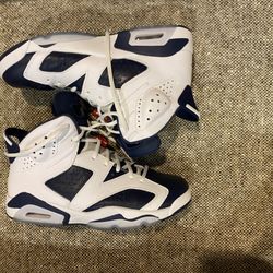 Air Jordan 6 Retro Olympic Size 9 