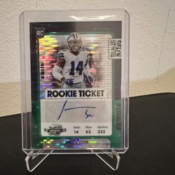 2021 Optic Contenders Jabril Cox RC Auto