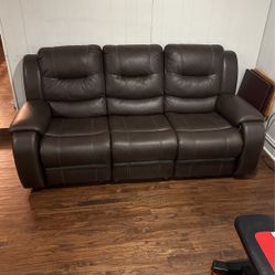 Leather Couch