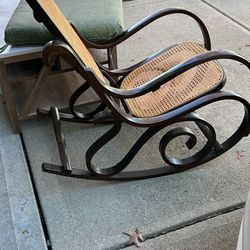 $50 -MCM Bentwood Rocking Chair