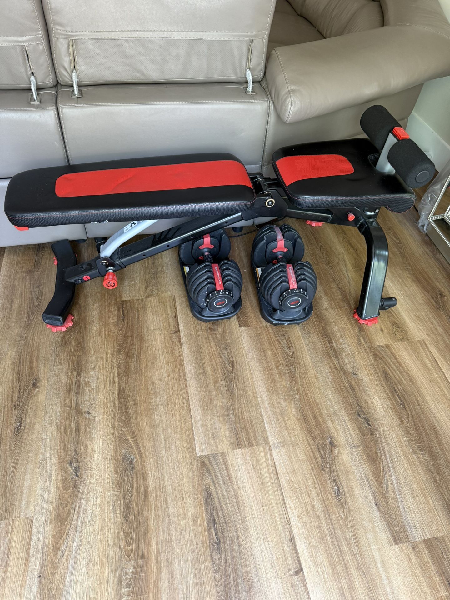 Bench And Weights