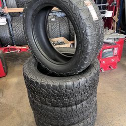 LT 275/55R20 BFGOODRICH All-Terrain T/A full tires set 